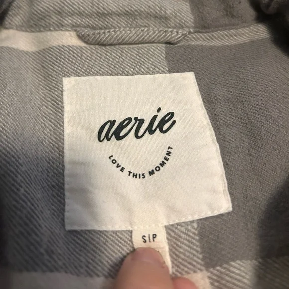 Aerie Anytime Fave Flannel Shirt - Picture 4 of 4